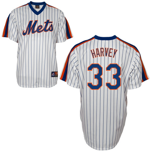 Matt Harvey #33 MLB Jersey-New York Mets Men's Authentic Home Alumni Association Baseball Jersey